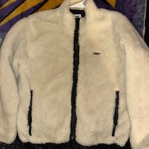 OBEY Icon Face Sherpa Jacket